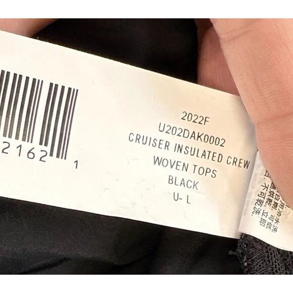 NWT Dakine Cruiser Insulated Crew Pullover Shirt Jacket Men’s Size L Black - Picture 5 of 8